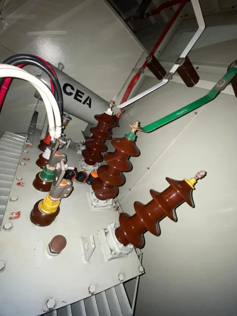 Mantenimiento de una subestación eléctrica5