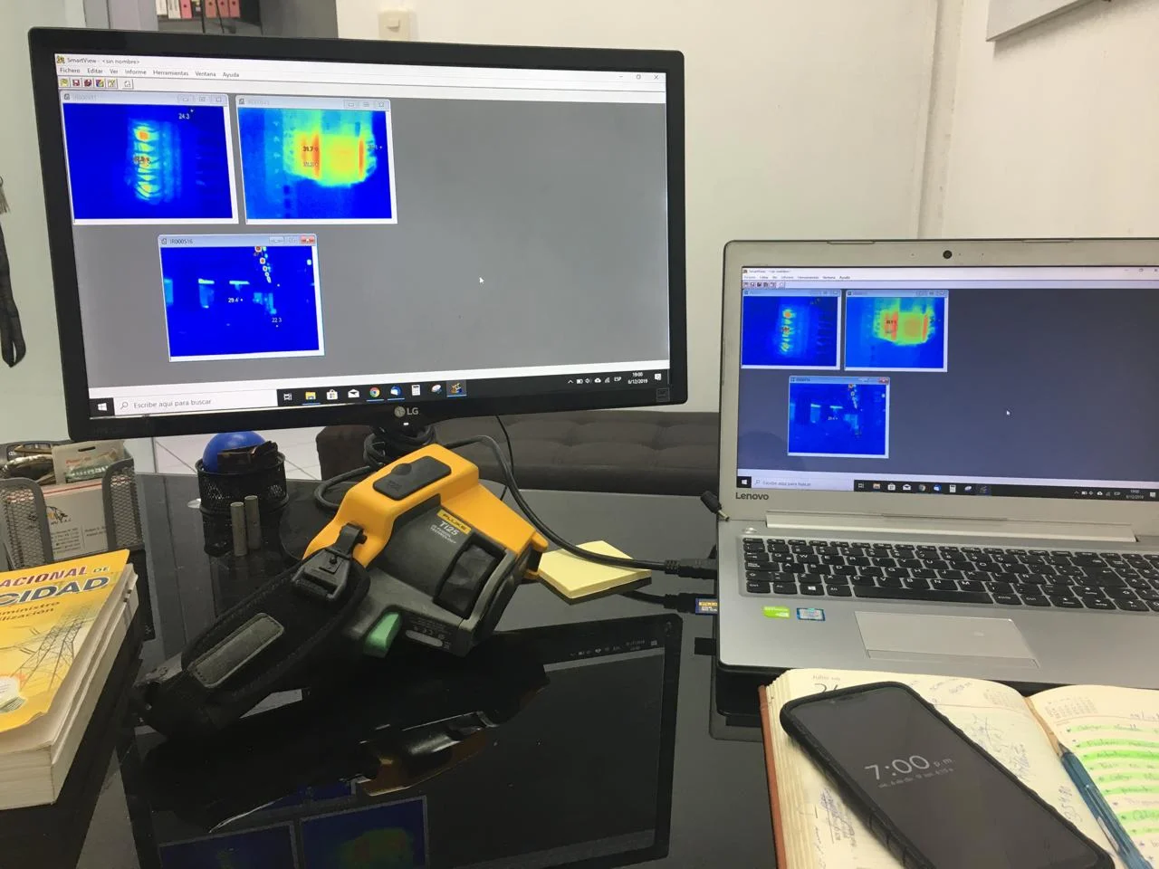 inspeccion de camara termografica gratuita
